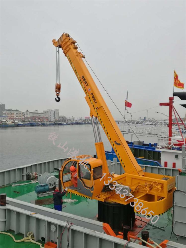 山東臨沂甲板起重機(jī)廠家起重機(jī)耐沖擊，制動(dòng)性能好